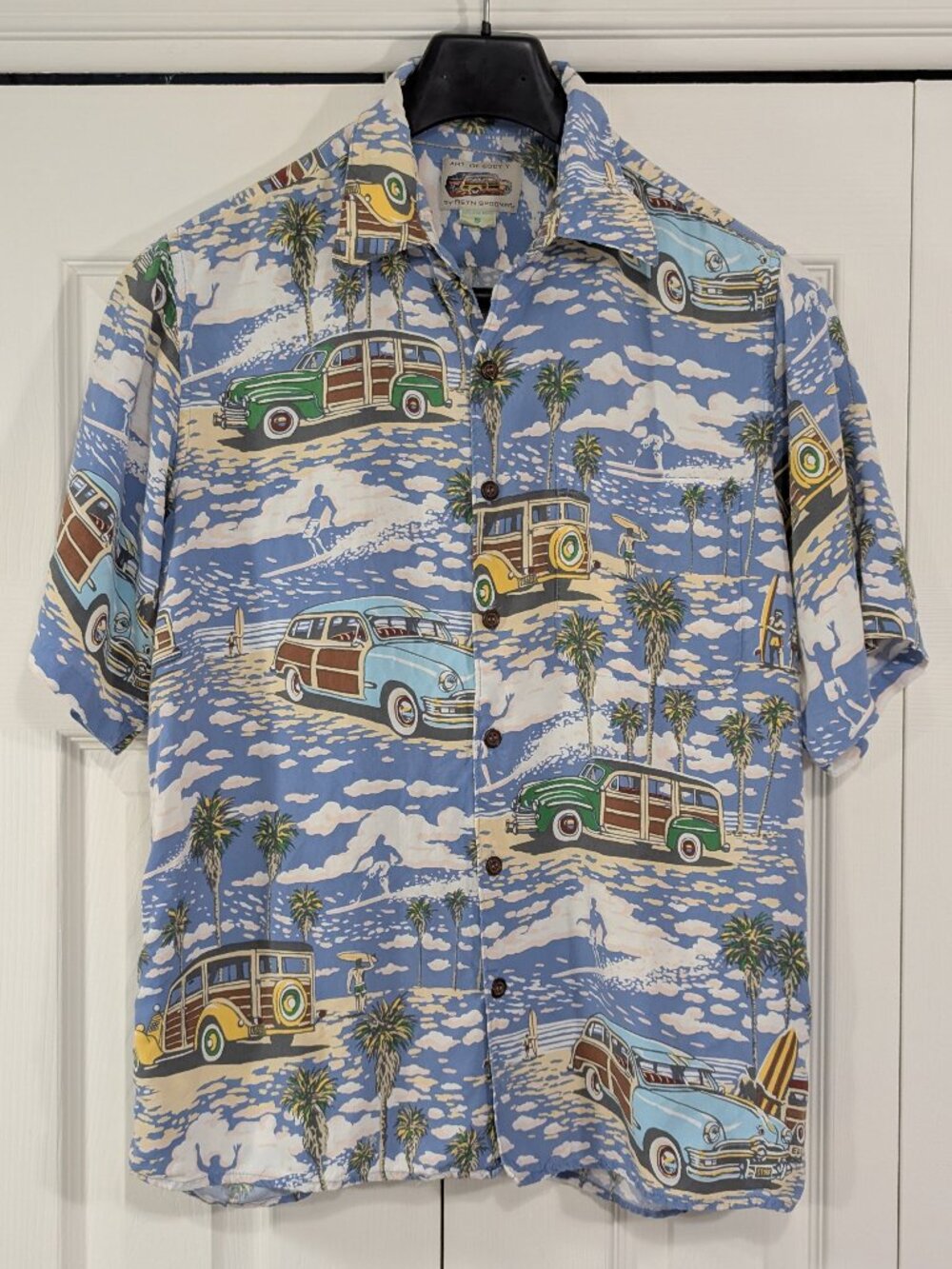 Reyn Spooner Short Sleeve Button Down Hawaiian Shirt - Art of Eddy Y